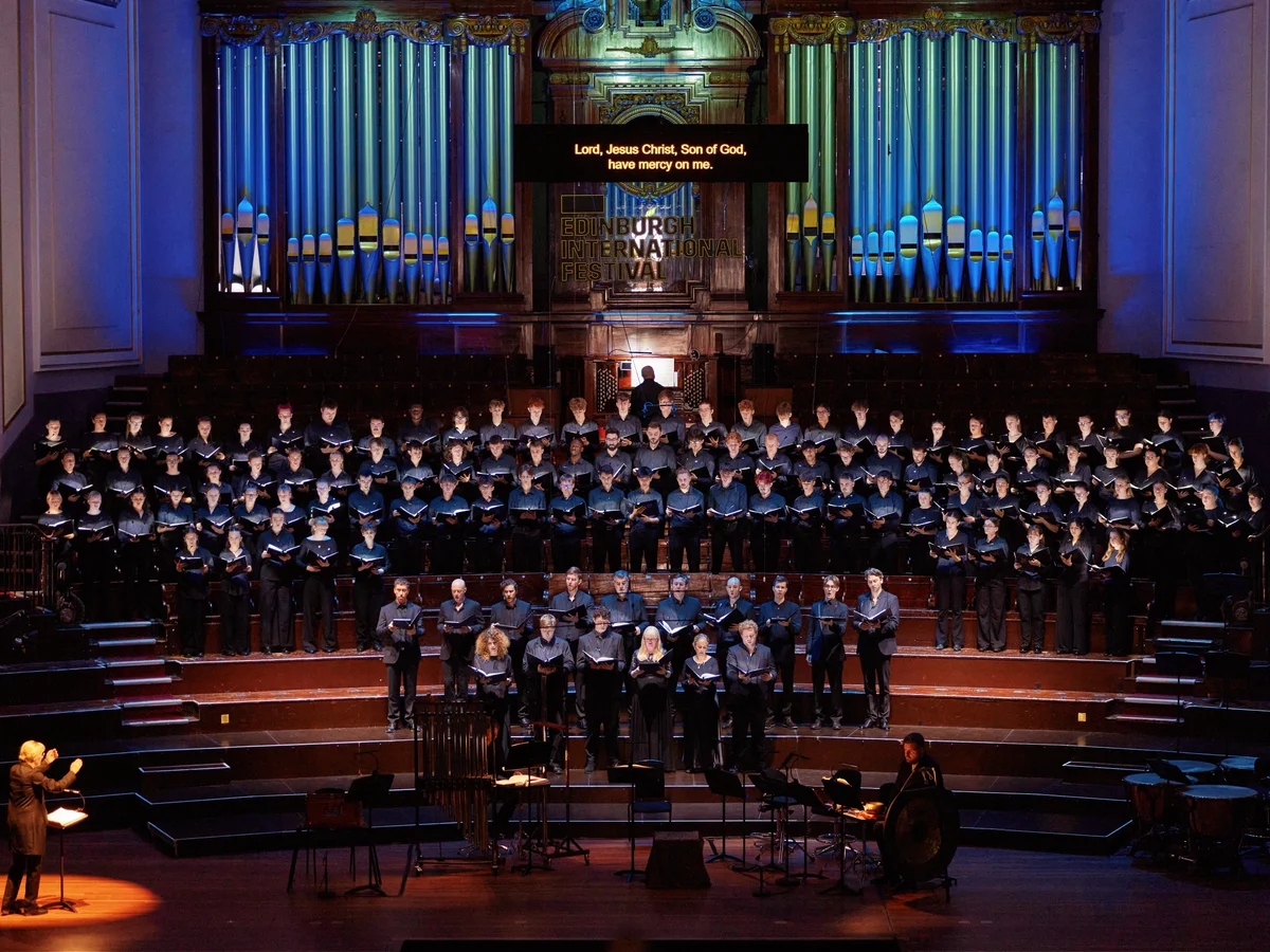 Edinburgh International Festival (Opening Concert), Veil of the Temple, Usher Hall, Edinburgh - Photo: Andrew Perry